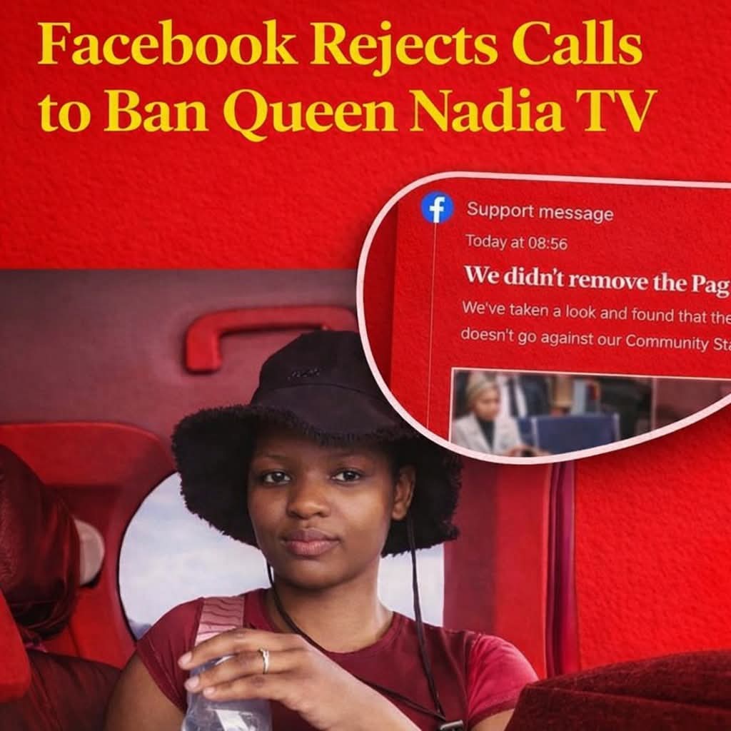 Facebook Rejects Calls to remove Queen Nadia TV 