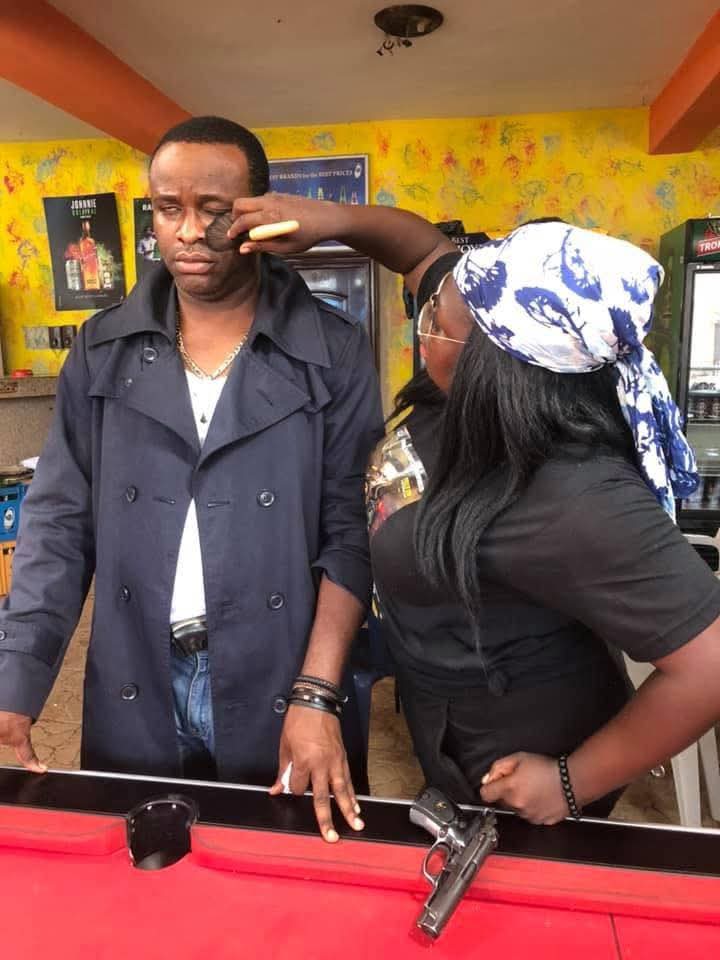 Kemi Apesin and Femi Adebayo 