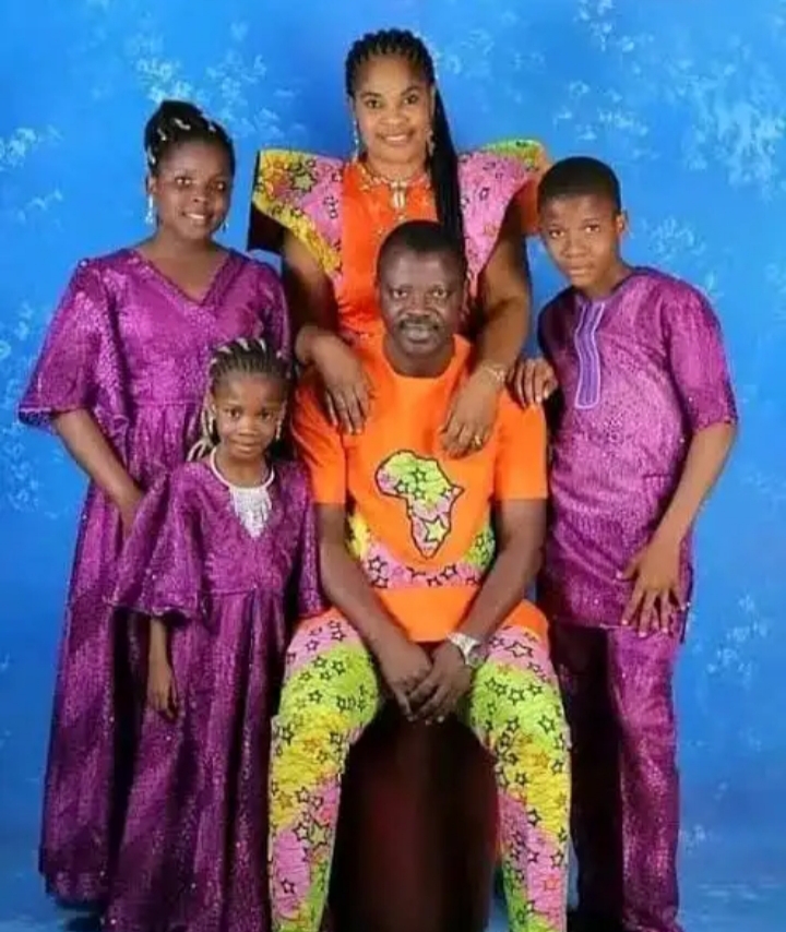 Ojopagogo and his family