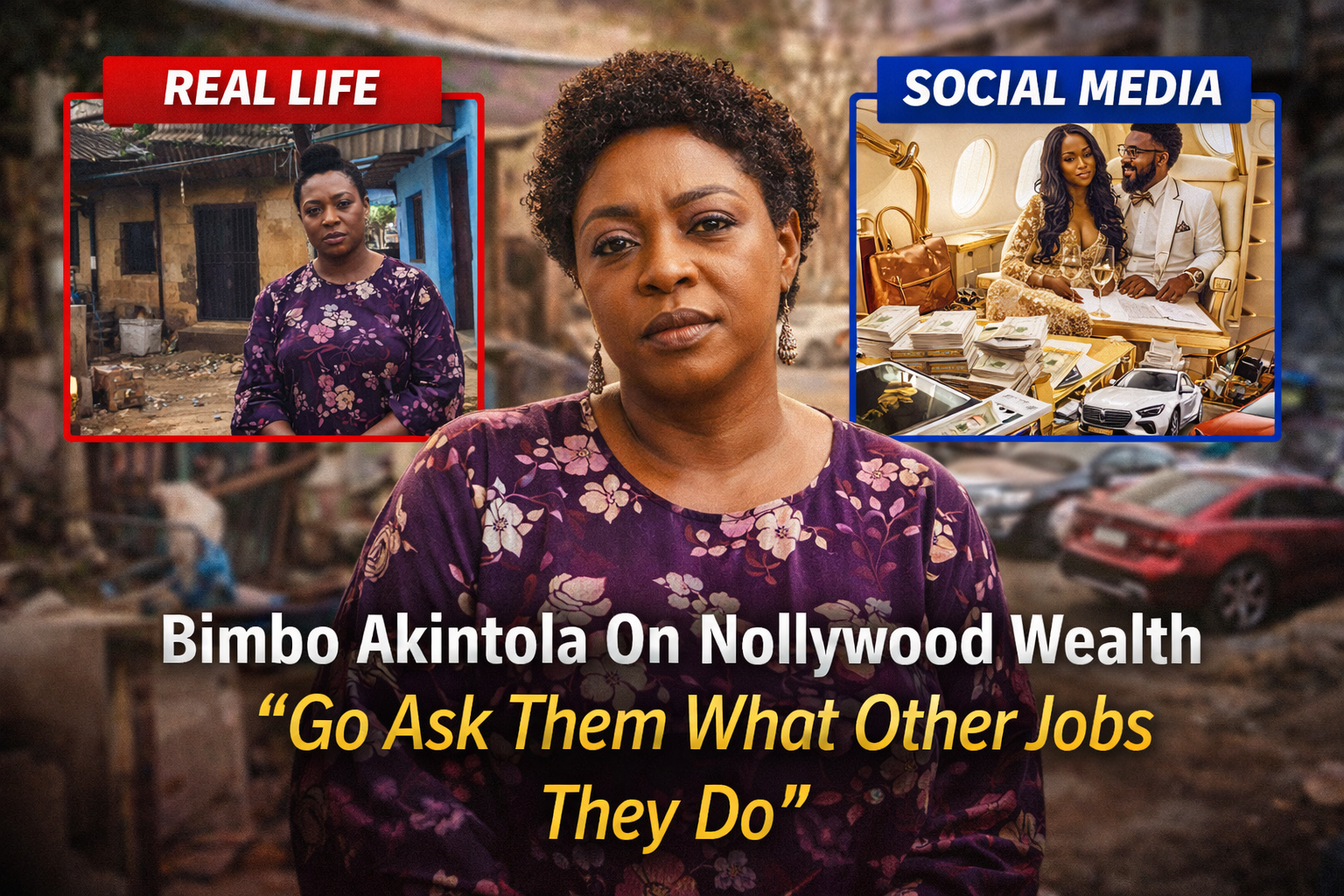 Bimbo Akintola Exposes the Truth Behind Nollywood Wealth